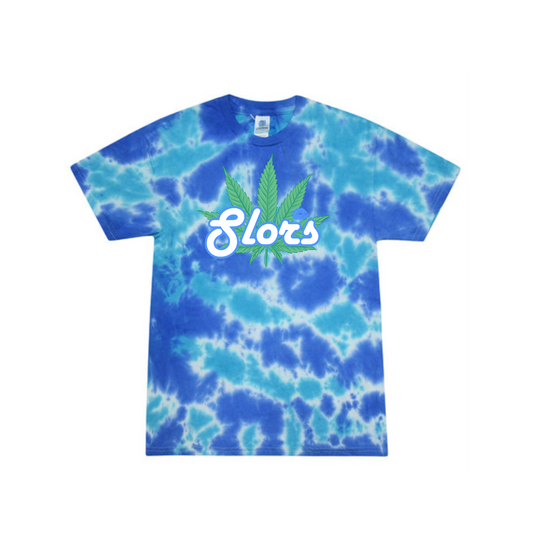 BLUE TIE DYE X SLORS TEE