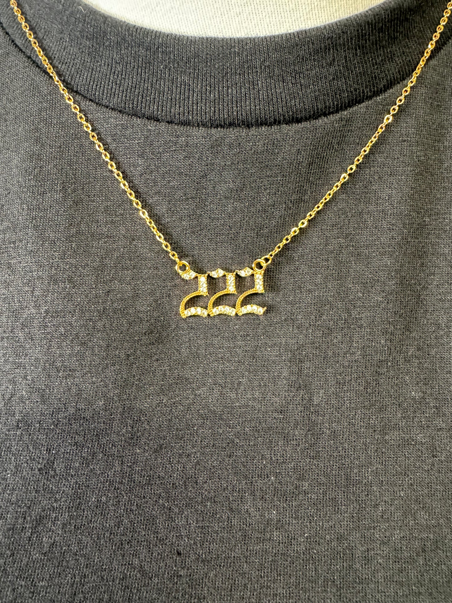 ANGEL NUMBERS X SLORS PENDENT W/CHAIN