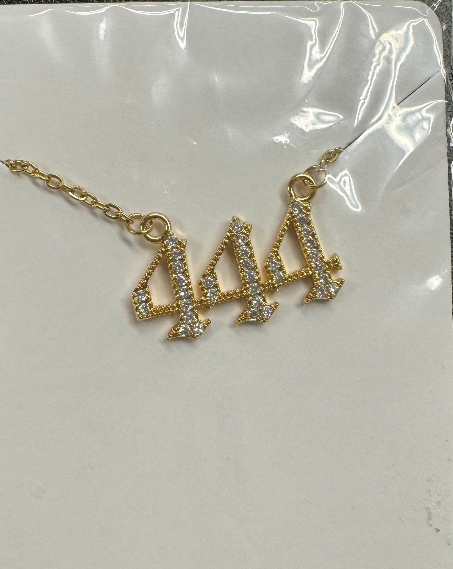 ANGEL NUMBERS X SLORS PENDENT W/CHAIN