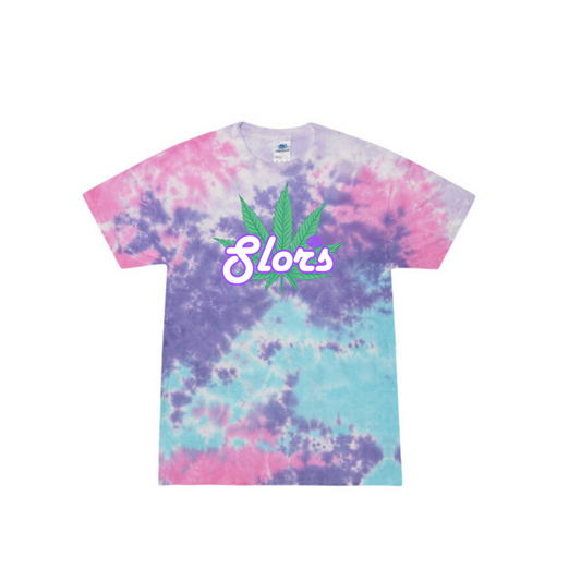 PURP TIE DYE X SLORS TEE